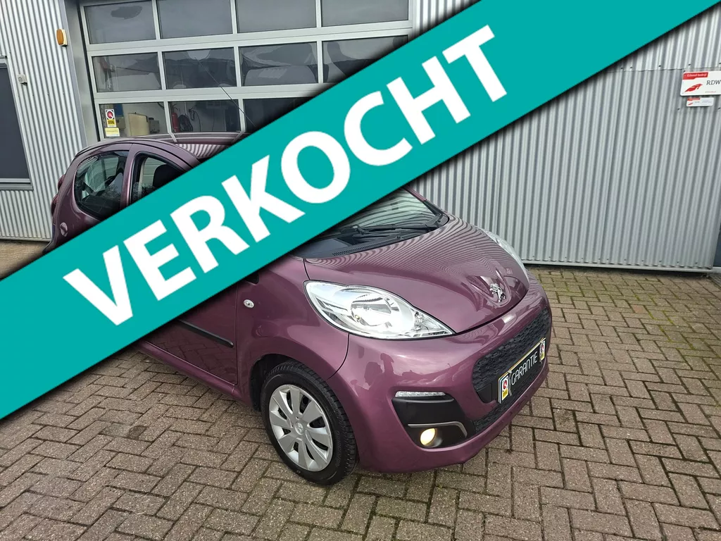 Peugeot 107 1.0 Active 5 Deurs Airco Isofix CV op afstand.