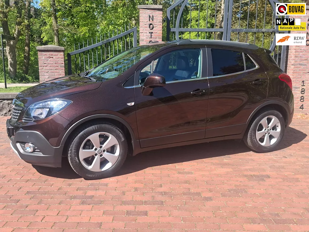 Opel Mokka 1.4 Turbo Trekhaak Leer Navi Opendak Stoelverw.