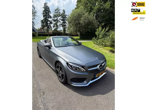 Mercedes-Benz C-klasse Cabrio 200 AMG Pakket Camera 360 Stoelventilatie
